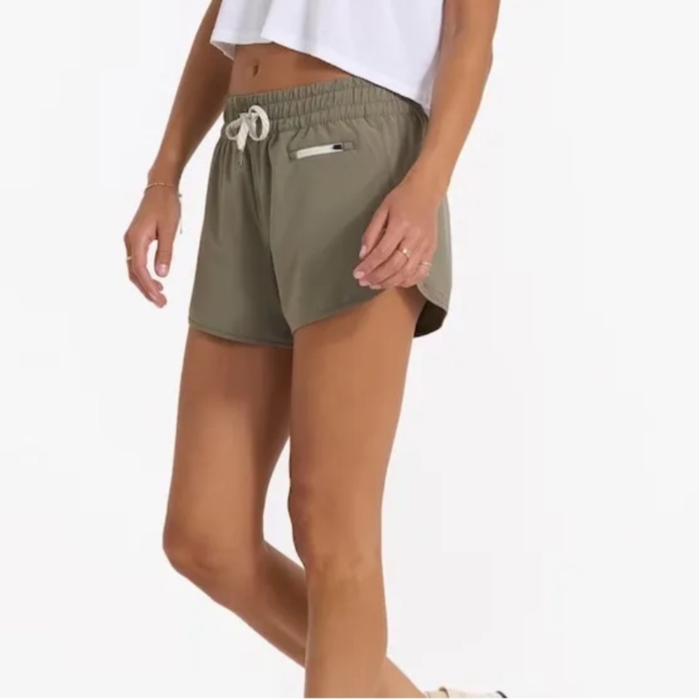 Vuori Olive Athletic Shorts